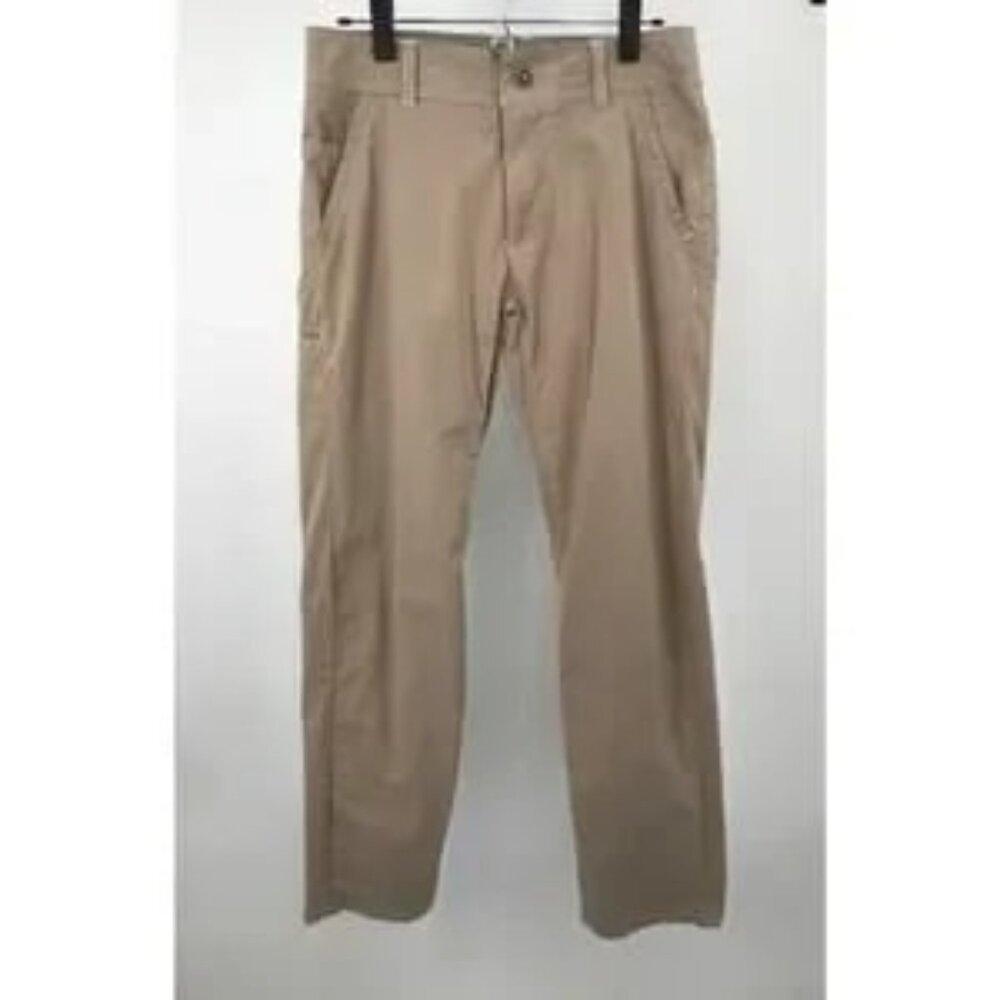 KUHL Mens Tan Slax Klassik Fit Cargo Pants Size30x32
